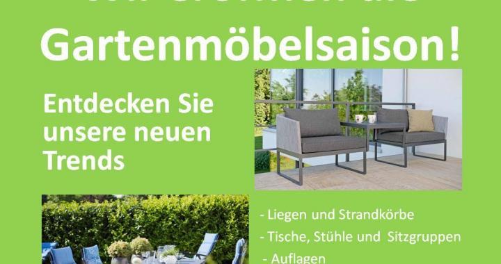 Gartenmöbelsaison